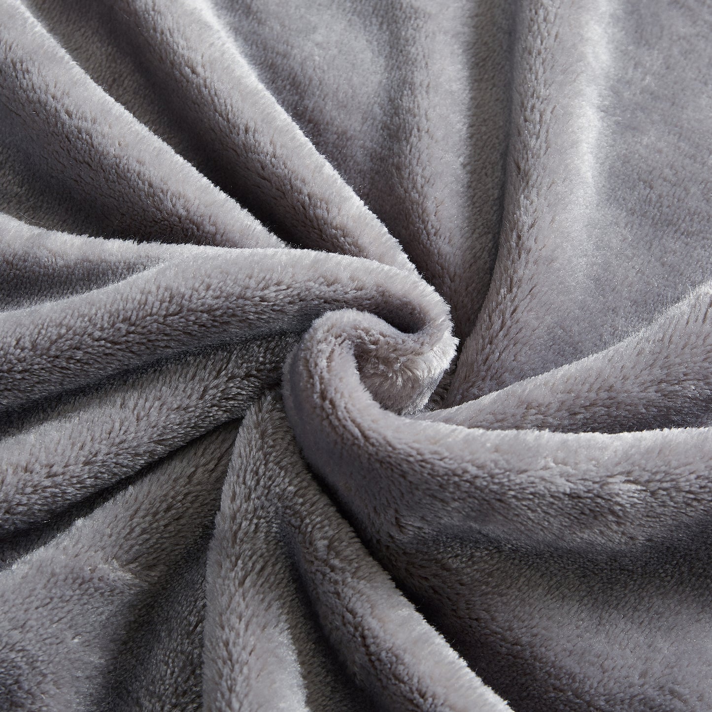 400 Series Solid Plush Blanket - Heather